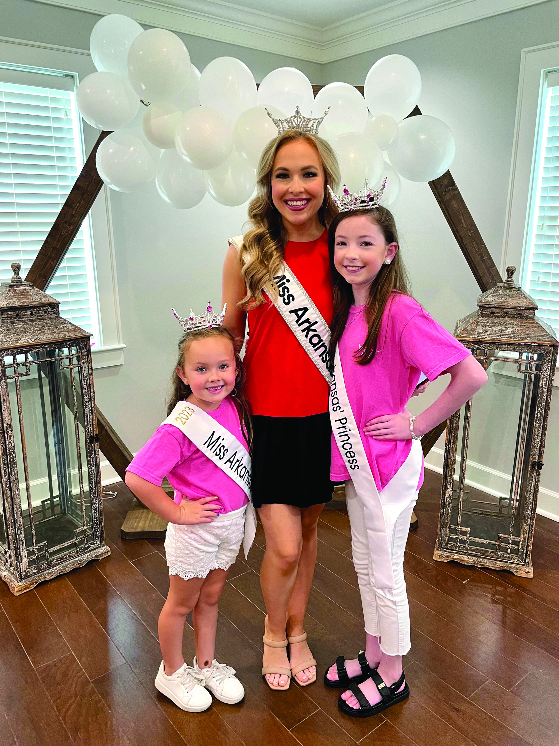 Alpha Gamma Delta Holds Drop In Reception for Miss Arkansas Cori Keller